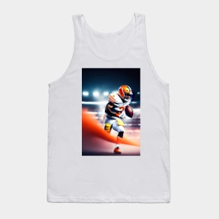 Bengals Football player holding a ball Tank Top